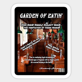 Garden Of Eatin' Sticker